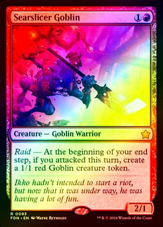 Searslicer Goblin - 0093 - Foil