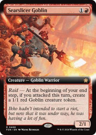 Searslicer Goblin (Extended Art) - 0468