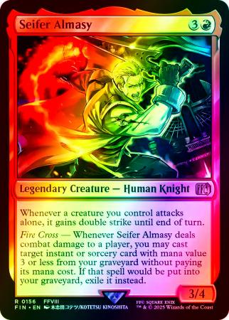 Seifer Almasy - 0156 - Foil