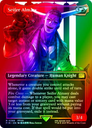 Seifer Almasy (Borderless) - 0389 - Foil