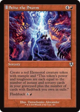 Seize the Storm (Retro Frame) - 0401