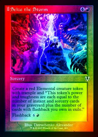 Seize the Storm (Retro Frame) - 0401 - Foil