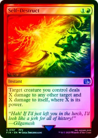 Self-Destruct - 0157 - Foil