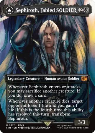 Sephiroth, Fabled SOLDIER (Borderless) - 0317