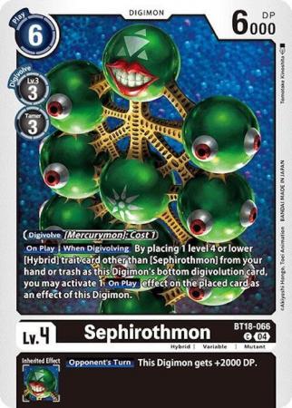Sephirothmon - BT18-066 C - Common