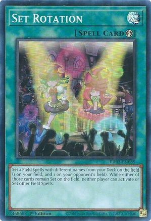 Set Rotation (RA03-EN065) - Quarter Century Bonanza Super Rare 1st Edition