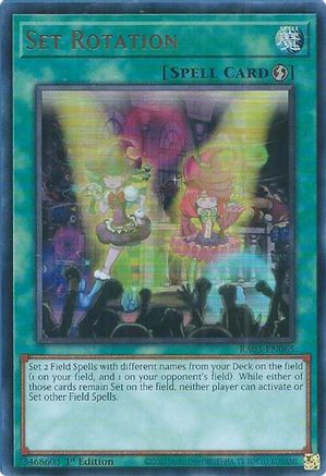 Set Rotation (UR) (RA03-EN065) - Quarter Century Bonanza Ultra Rare 1st Edition