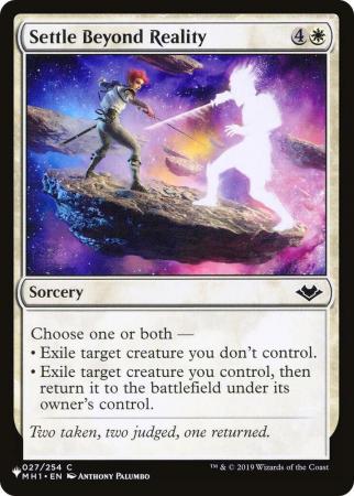Settle Beyond Reality - 027