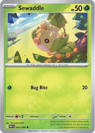 Sewaddle - 001/086 - Common