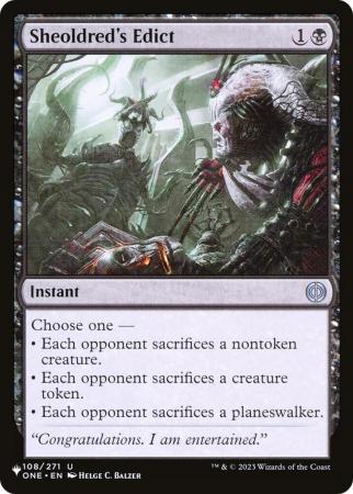 Sheoldred's Edict - 108