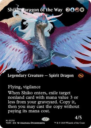 Shiko, Paragon of the Way (Borderless) - 0370