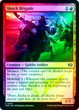 Shock Brigade - 0120 - Foil