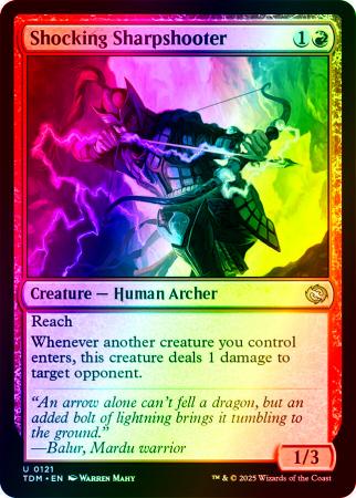 Shocking Sharpshooter - 0121 - Foil