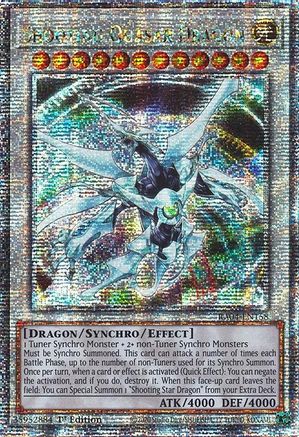 Shooting Quasar Dragon (Quarter Century Secret Rare) (RA04-EN158) - Quarter Century Stampede Quarter Century Secret Rare 1st Edition