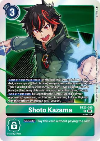 Shoto Kazama - BT20-085 R - Rare