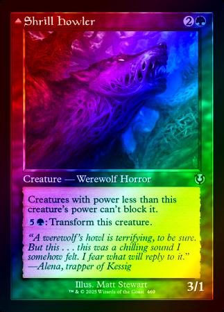 Shrill Howler (Retro Frame) - 0469 - Foil
