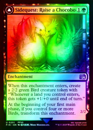 Sidequest: Raise a Chocobo - 0201 - Foil