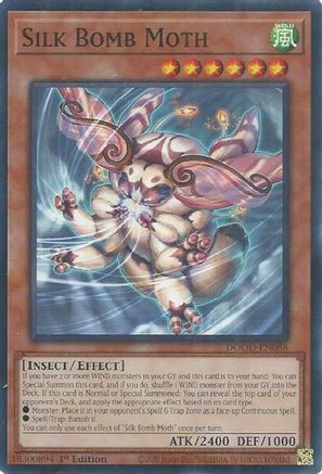 Silk Bomb Moth (DOOD-EN088) - Doom of Dimensions Common / Short Print 1st Edition