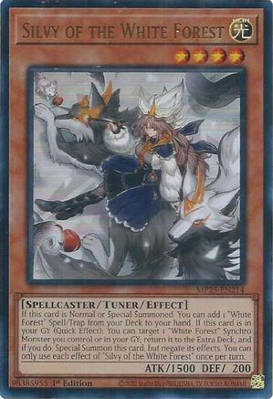 Silvy of the White Forest (MP25-EN214) - 2025 Mega-Pack Ultra Rare 1st Edition