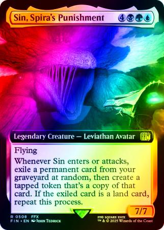 Sin, Spira's Punishment (Extended Art) - 0508 - Foil