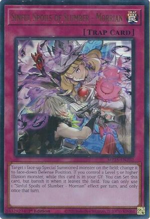 Sinful Spoils of Slumber - Morrian (MP25-EN202) - 2025 Mega-Pack Ultra Rare 1st Edition