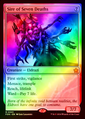 Sire of Seven Deaths - 0001 - Foil