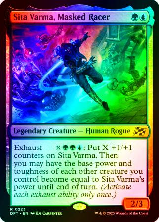 Sita Varma, Masked Racer - 0223 - Foil