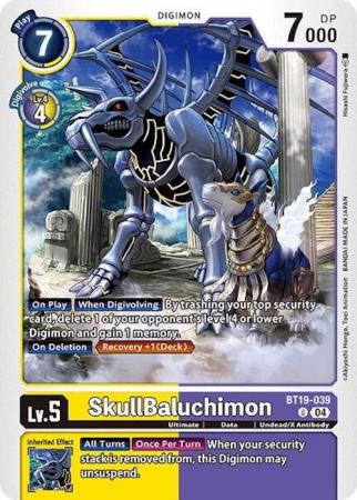 SkullBaluchimon - BT19-039 U - Uncommon