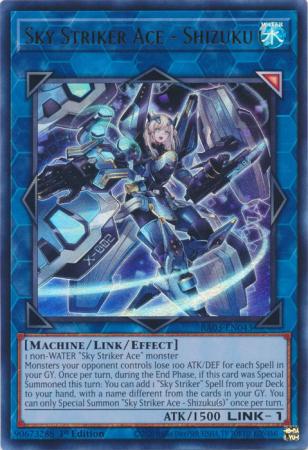 Sky Striker Ace - Shizuku (UR) (RA03-EN043) - Quarter Century Bonanza Ultra Rare 1st Edition