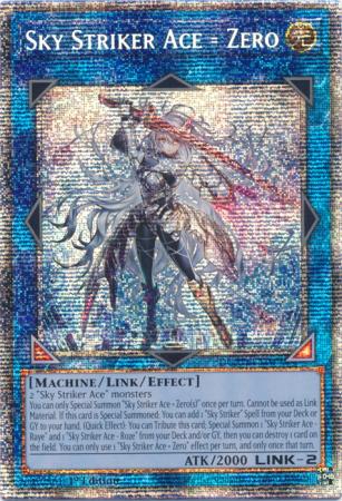 Sky Striker Ace = Zero (Starlight Rare) (DUAD-EN049) - Duelist's Advance Starlight Rare 1st Edition