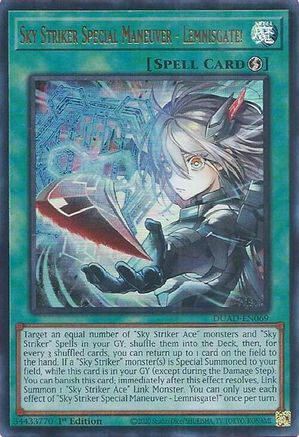 Sky Striker Special Maneuver - Lemnisgate! (DUAD-EN069) - Duelist's Advance Ultra Rare 1st Edition