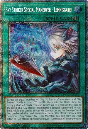 Sky Striker Special Maneuver - Lemnisgate! (Starlight Rare) (DUAD-EN069) - Duelist's Advance Starlight Rare 1st Edition