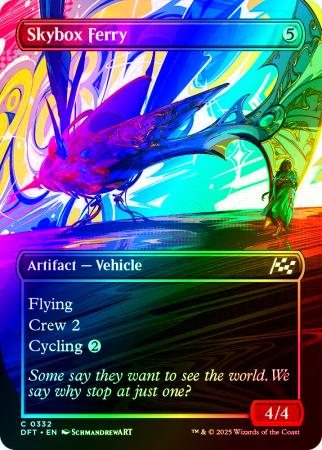 Skybox Ferry (Borderless) - 0332 - Foil