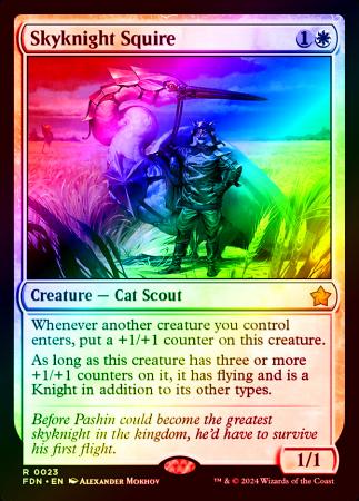 Skyknight Squire - 0023 - Foil
