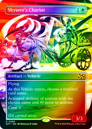 Skyseer's Chariot (Borderless) - 0296 - Foil
