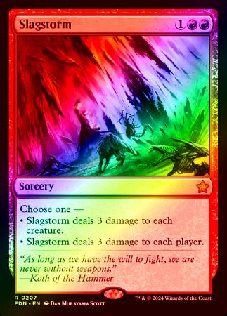 Slagstorm - 0207 - Foil