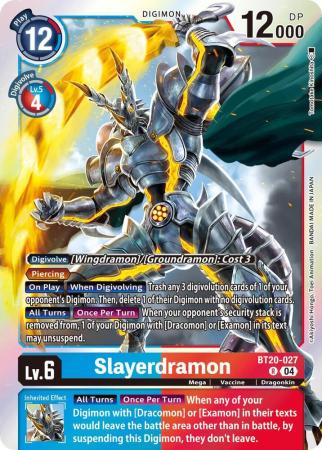 Slayerdramon - BT20-027 R - Rare