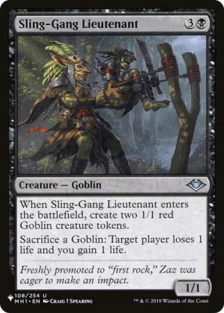 Sling-Gang Lieutenant - 108