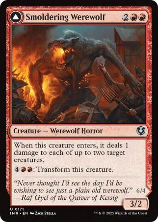 Smoldering Werewolf - 0171