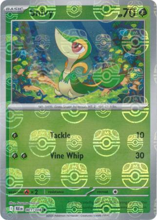 Snivy (Master Ball Pattern) - 001/086 - Common Reverse Holo