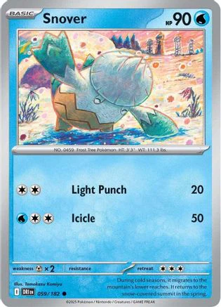 Snover - 059/182 - Common Reverse Holo