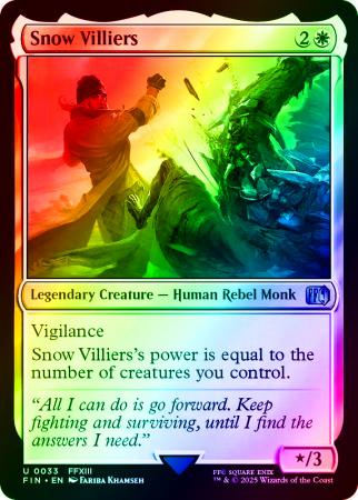 Snow Villiers - 0033 - Foil