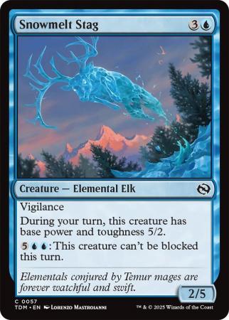 Snowmelt Stag - 0057