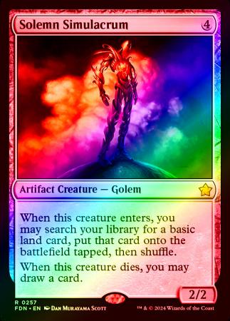 Solemn Simulacrum - 0257 - Foil
