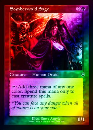 Somberwald Sage (Retro Frame) - 0418 - Foil