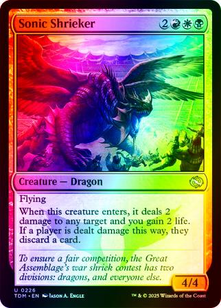 Sonic Shrieker - 0226 - Foil