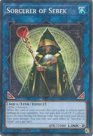 Sorcerer of Sebek (MP25-EN315) - 2025 Mega-Pack Common / Short Print 1st Edition