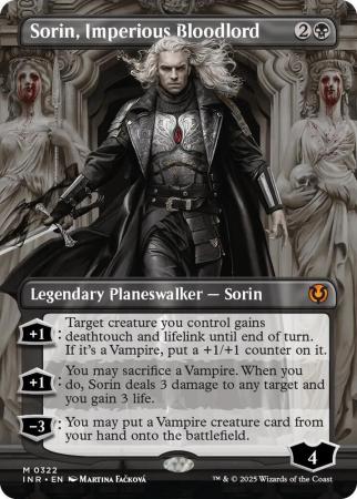 Sorin, Imperious Bloodlord (Borderless) - 0322