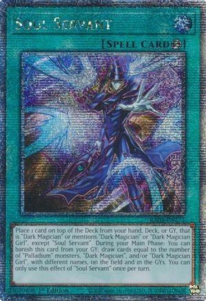 Soul Servant (Quarter Century Secret Rare) (RA03-EN271) - Quarter Century Bonanza Quarter Century Secret Rare 1st Edition