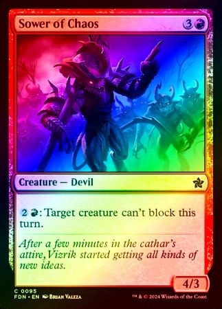 Sower of Chaos - 0095 - Foil